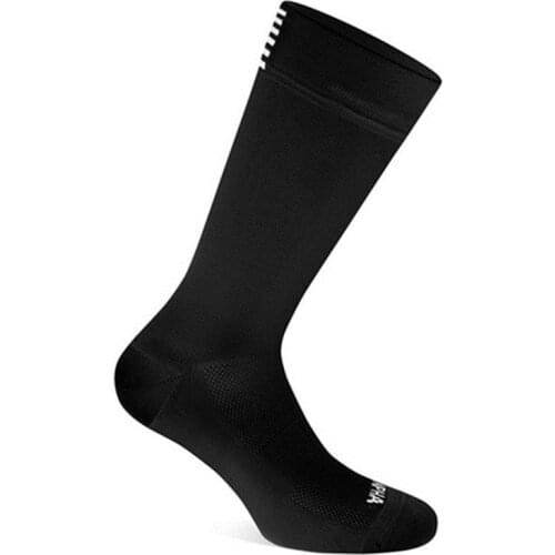 Black Men Women Cycling Socks Outdoor Quick Dry Sports Socks Ride Compression Socks Fits Size 38-45
