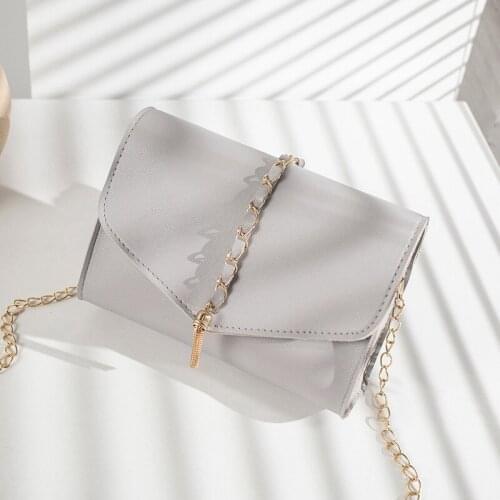 2020 new Korean style tassel small square bag spring and summer new fashion one-shoulder messenger handbag female bag