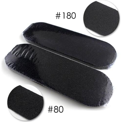 20pcs #80 #180 Foot Files Replace Sanding Cloth Pedicure Feet Foot Care Tool Calluses-Remover Dead Skin Foot Rasp Refill