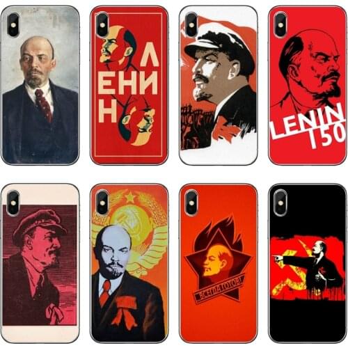 Silicone Phone Case Russian lenin For Huawei Honor 20 10i 9X 10 Lite 8S 8C 8X 7C 7X 7A 6C Pro 6 6A 6X 5C V10