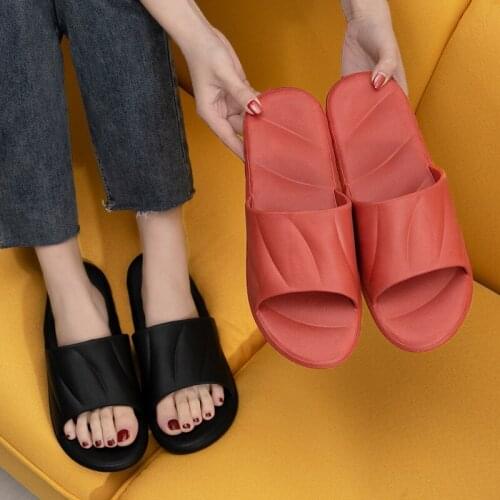 Slippers Mens Home Indoor Soft Bottom Home Wood Floor Eva Bathroom Bath Slipper Female Men Slippers Shoe for Men