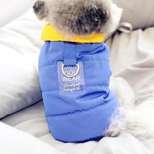 Winter Dog Clothes Warm Dog Coat Pet Overalls Chihuahua Pet Clothing for Dogs Pet Products Warm Clothes with Buckle Ropa Perro