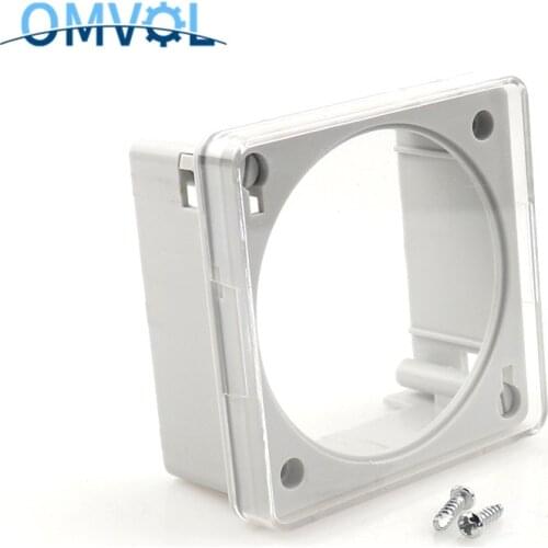 1pcs Programmable Time Relay CN101 CN101A PLASTIC waterproof COVER Digital LCD Power Timer switch protection