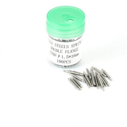 100 pcs 10/12/16/18/20/22/24mm Watch Repair Tools Ear Barrel Ear Needle Strap Spring Needle Strap Connecting Rod