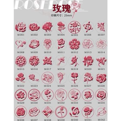 1x Wax Seal Stamp Retro Wood Classic Sealing Wax Seal Stamp Decorative Rose Tree Of Life Wedding Invitation Antique Stamp