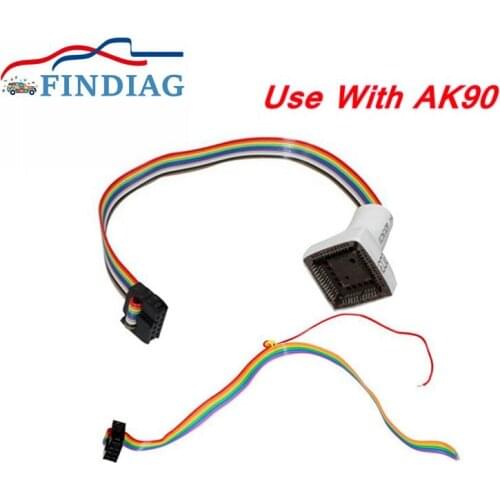 AK90+ Key Programmer Read Code V3.19 for BMW 10 Pin Cable USB Communication Cable Works Together With AK90
