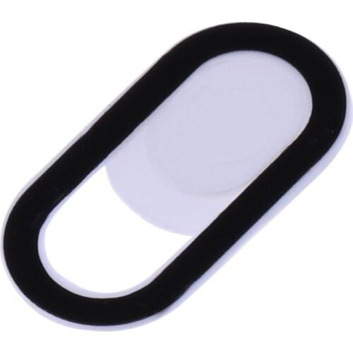 Alloet White Laptop Webcam Cover , Privacy Protection Sticker Webcam Shutter Cover for Mobile Phone Laptop Desktop
