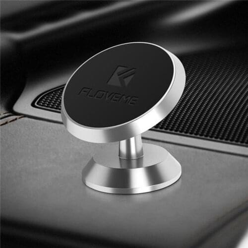 Floveme Magnetic Holder for phone Strong Black Magnets Floveme Universal Car Mount Strong Magnetic Phone Holder Desktop Stand