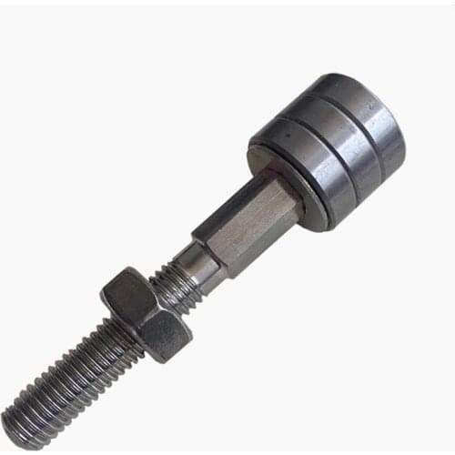 Cold storage sliding door roller side rail stainless steel pulley translation door freezer anti-collision limit fastener wheel