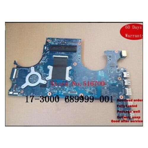 Good Quality For HP 17-3000 Series 689999-001 Laptop Motherboard 100% Work Perfect