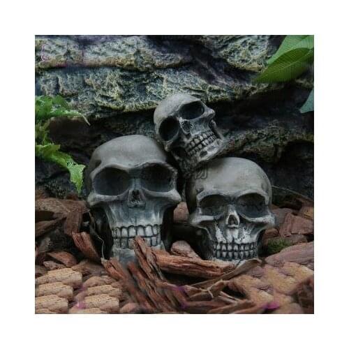 Personality landscaping creative landscaping reptile landscaping aquarium landscaping crafts hoes simulation skull resin