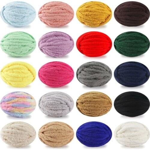 Colorful 27m/Roll Thick Wool Yarn for Hand Knitting Threads DIY Crochet Hand-woven Hat Scarf Blanket Thread new