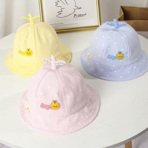 Summer Breathable Baby Sun Hat Cute Flower Baby Girl Beach Hat Outdoor Kids Children Bucket Cap Infant Baby Caps