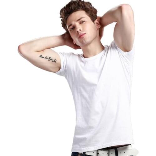 2021 New Summer mens casual T-shirt short sleeved Cotton fashion t shirt for mans