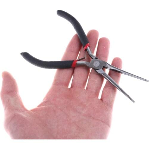 HOT Sale 1Pc Puzzle Modeling Work Precision Tool Electrician Repair Metal Long Needle Nose Plier Side Cutter Tools