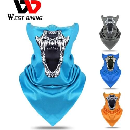 WEST BIKING Winter Cycling Bandana Windproof Sport Scarf Cold Protection Thermal Neck Gaiter Bicycle Balaclavas for Men Women
