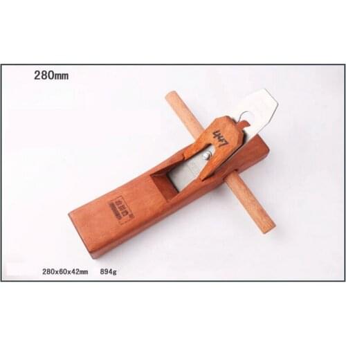 280MM/11INCH Long Fist Class Rose Wood And Edged Blade Woodworking Plane Carpenter Plane Hand Tool Wood Plane Smoother