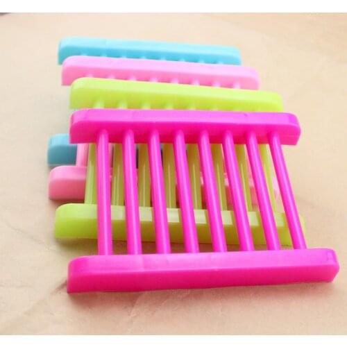 4 pcs/lot Clorfull New Home Mutifunction Skidproof Draining Toilet Soap Holder Bathroom Sundries Rack Kitchen Soap Dish