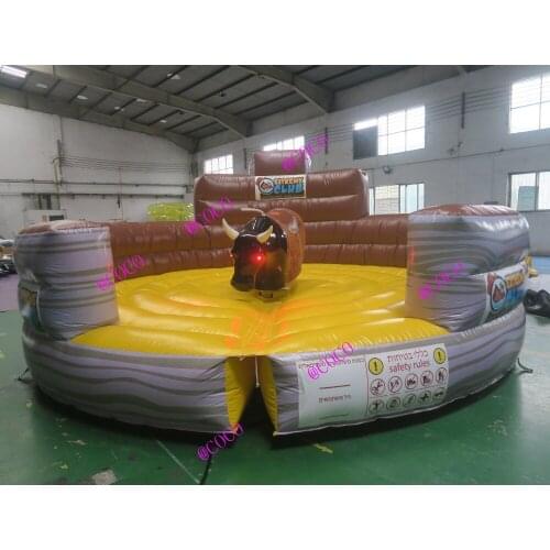 Free sea ship to port,5m-17ft diameter Inflatable wipeout /Mechanical Rodeo Bull/commercial game machine for sale