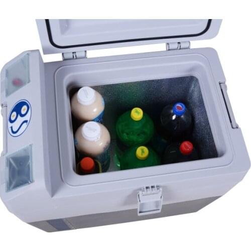 Free shipping to Russia 30L Car Refrigerator Portable Home Solar Powered Energy Fridge Camping Freezer Compressor