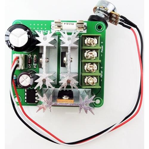 CCMHCN DC Motor Speed Controller PWM Speed Adjustable Regulator PLC 6V-90V 15A in Stock Hot Sale