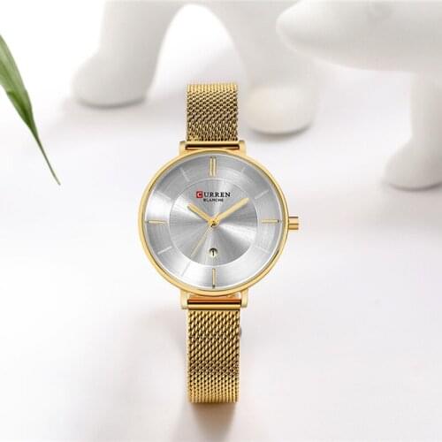 2020 CURREN Watches for women Fashion Casual Waterproof Ladies Watch Japan Movement Waterproof Female Girls Clock reloj mujer