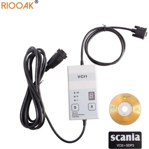 VCI1 VCI 1 Diagnostic Tool For Scania Trucks and Buses of 3 and 4 Series VCI-1 Scanner for SD2 and SP2 software 5.0