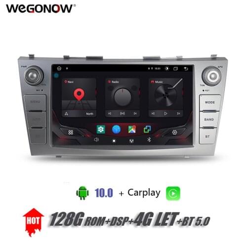 DSP Android 10.0 quad Core 2GB+ 32GB Car DVD Player GPS WIFI Bluetooth TPMS carplay RDS Radio For Camry 2007 2008 2009 2010 2011