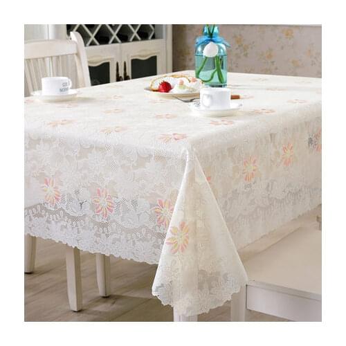 HAISHEJIAJU Lace Tablecloths On The Table