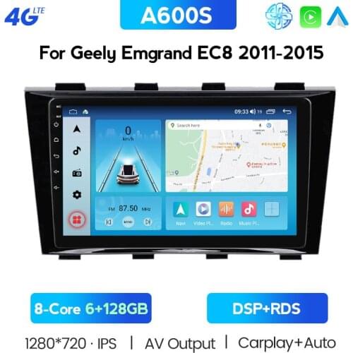 NAVITREE 9inch Car GPS Navi Radio Android 10 For Geely Emgrand EC8 2009-2011 2012 2013 2014 2015 With Have BT Support Carplay