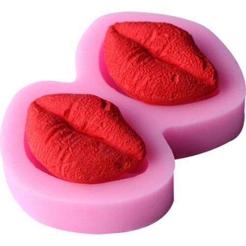 Lips Silicone Fondant Cake Mould Decorating Mold Chocolate Baking Sugarcraft Tool