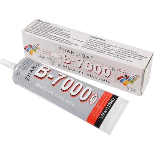 15/25/50/110ml B-7000 Glue Adhesive Epoxy Resin Repair Cell Phone Touch Screen Liquid Glue Jewelry Craft Adhesive Glue