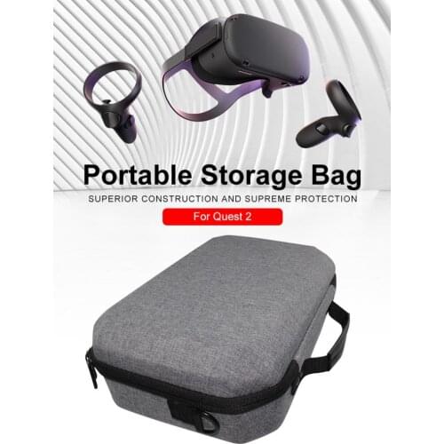 VR Headsets Bag Safe Travel Storage Case For Quest 2 Protection Bag For Oculus Quest All-in-one VR VR Headsets Bag Safe