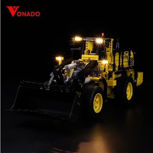 Led Light Compatible for 42030 20006 Technic Volvo L350f Wheel Loader Building Blocks Bricks (only Lights with Battery Box)