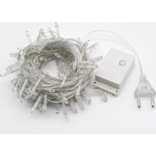 Outdoor Gypsophila Fairy String Lights Garden LED Landscape Lights Garland Waterproof Decor Xmas Wedding Party Decor EU Plug