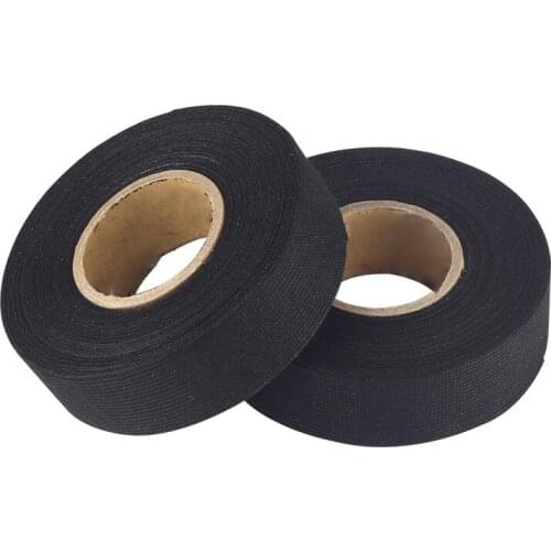 19mm X 15m Universal Flannel Anti Squeak Anti Rattle Felt Tape Protector Black