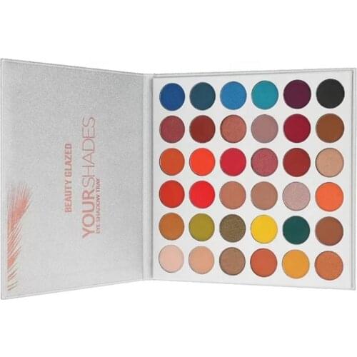 Sell ​​waterproof cosmetic product 15 color glitter astray HO eyes glossy eyeshadow palette