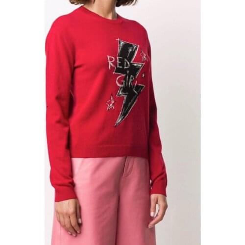 Women Sweater 2020 Autumn / Winter New Round Neck Long-sleeved Wool KnitSweater Female Pullovers