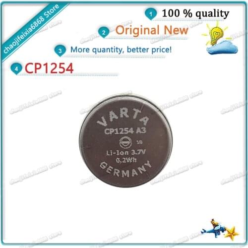 1pcs/lot! CP1254 A3 High capacity A3 rechargeable 60mah lithium battery CP1254 3.7v For TWS bluetooth headphone NEW ORIGINAL