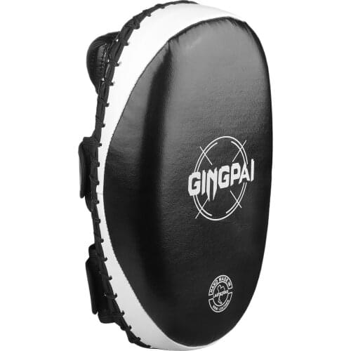 1Pcs Taekwondo Kick Pad PU Muay Thai Pads MMA Karate Kick Pads Kickboxing Training Pads Martial Arts Punching Pads Leather Strik