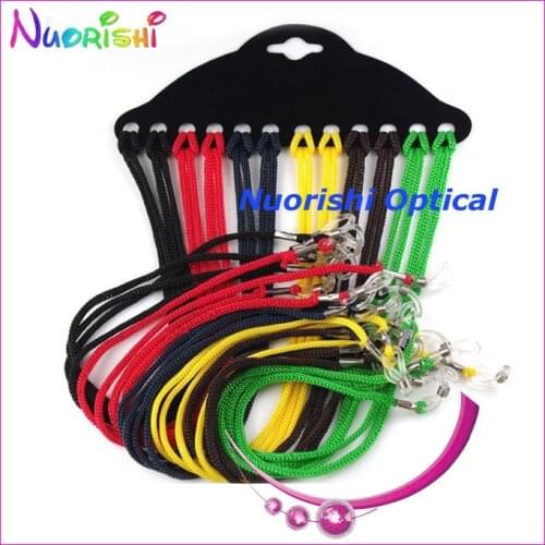 120pcs Sunglass Eyewear Braided Neck Cord String Retainer Strap Lanyard Holder Eyeglass Glasses Retainer L704 Free Shipping
