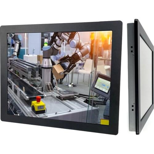 17" resistive touch all in one computer TPM2.0 industrial embedded pc i3 8145U 8 Gen CPU mSATA for Windows 10