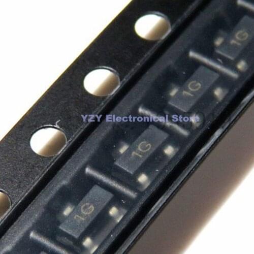 20PCS/LOT NEWBC847C SOT23 BC847 847C SOT SMD SOT-23 1G SMD transistor