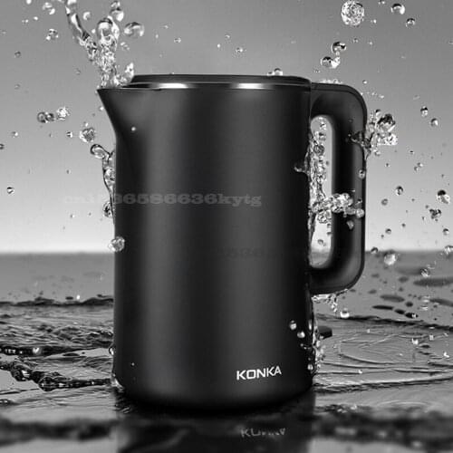 220V/1500W Electric Kettle 1.8L Intelligent Power Off Silent Kettle Double Layer Anti Scalding Household Electric Teapot
