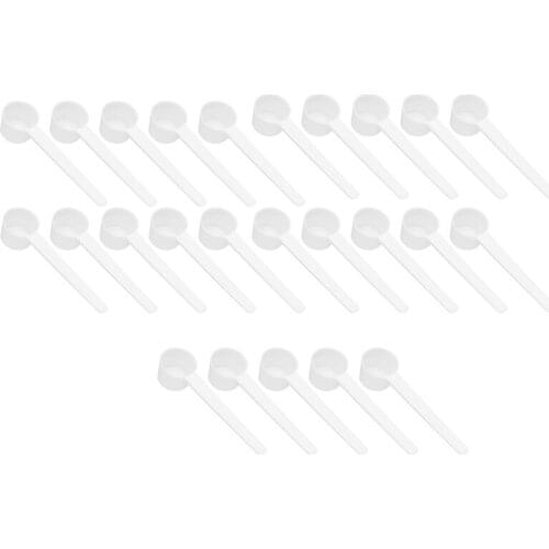 25 Pcs Coffee Scoops Tablespoon Plastic Measuring Spoons,Perfect for Kitchen and Pantry Storage