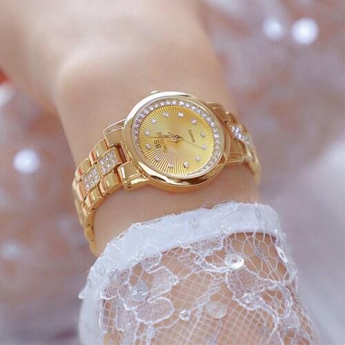 New Women Luxury Quartz Watches diamond Bracelet Ladies Dress Watches Women Clock BS Brand Relogio feminino