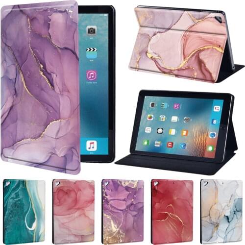 PU Leather Tablet Case for IPad Air 1/2 9.7"/ IPad Air 3 10.5" 2019 /Air 4 2020 10.9" Drop Resistance Full Protection Cover+ Pen