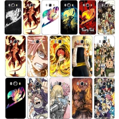 143DD Manga Fairy Tail logo Soft Silicone Case Cover for Samsung Galaxy a3 a5 2017 A6 A8 2018 j3 j5 j7 2016 2017