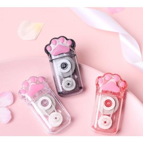 1C Kawaii Correction Tape Student White Corrector Tapes Strip Adhesive Stationary School Supplies 5mmX6m