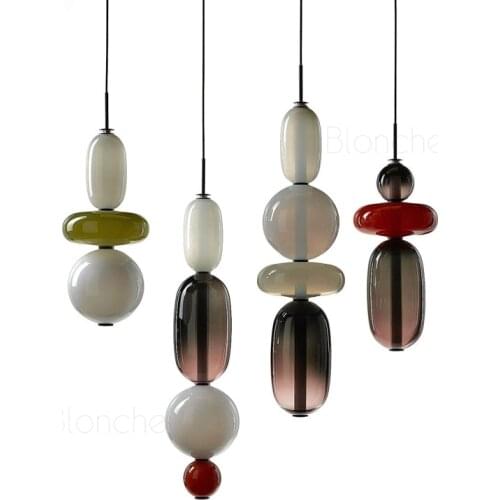 Nordic Living Room Chandelier Modern Led Lighting Creative Glass Lamps Restaurant Led Home Kitchen Bedroom Decor Indoor Fixtures